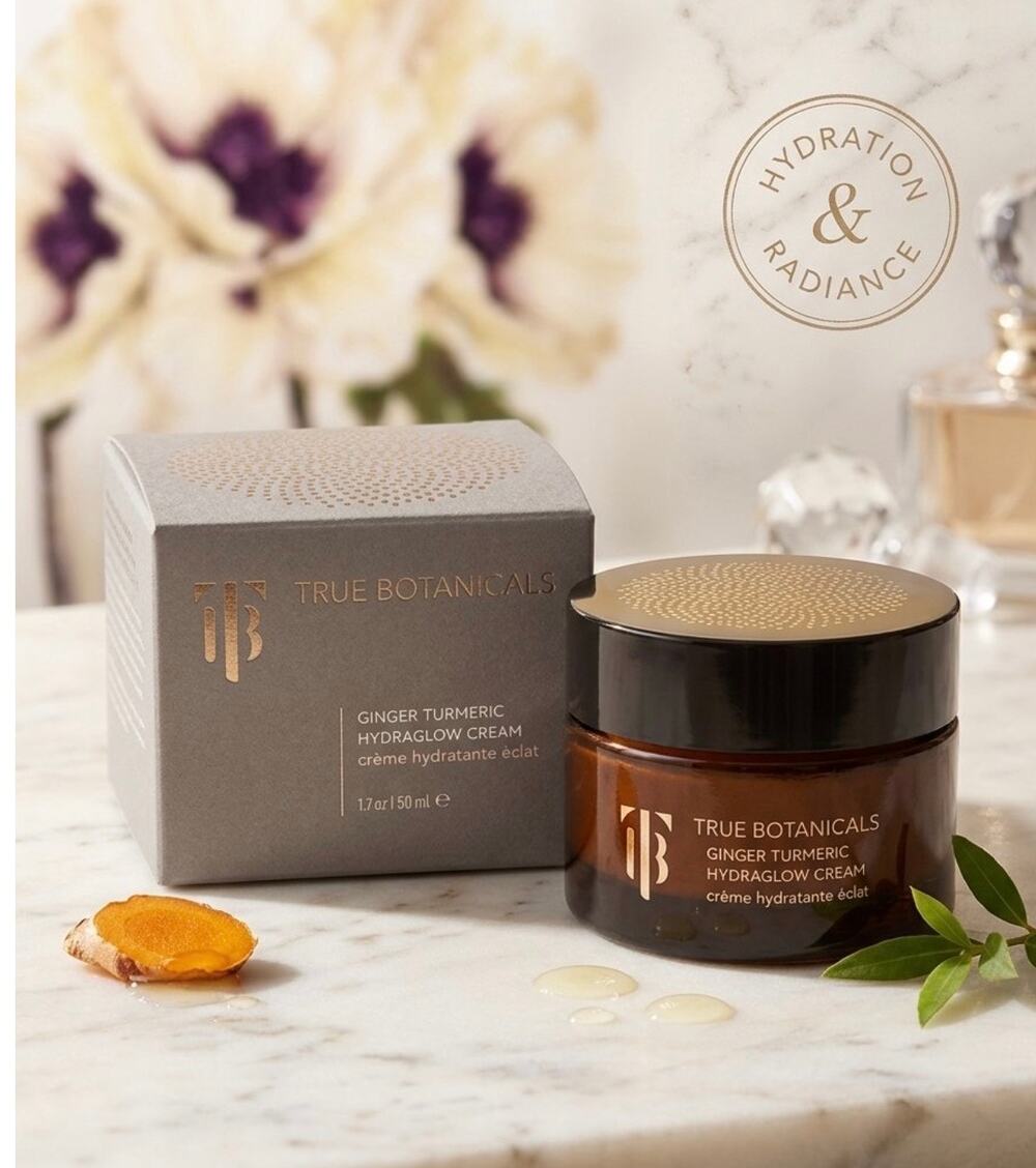 True Botanicals Ginger Tumeric Hydraglow Cream 50mL - NEW in Box